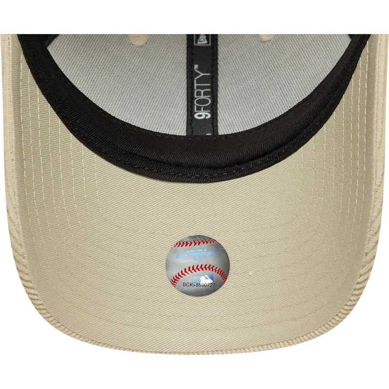 cap-islenkta-beige-adjustable-strap-9forty-soft-cord-new-york-mets-mlb-new-era cap-islenkta-beige-adjustable-strap-9forty-soft-cord-new-york-mets-mlb-new-era