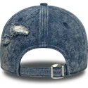 kepure-islenkta-melyna-reguliuojamas-9forty-acid-wash-denim-los-angeles-dodgers-mlb-new-era