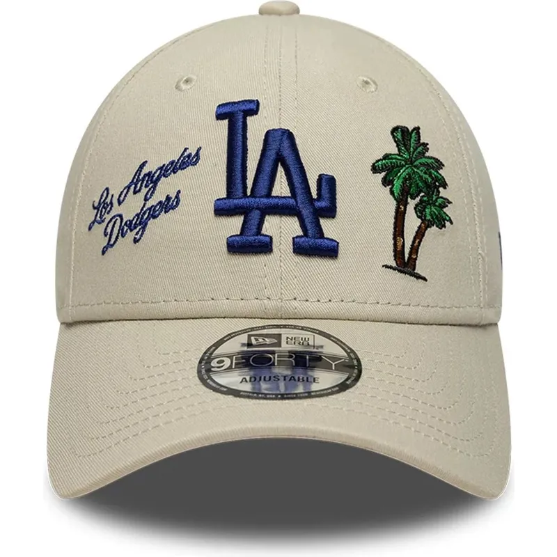 kepure-islenkta-smelio-reguliuojamas-9forty-city-icon-los-angeles-dodgers-mlb-new-era
