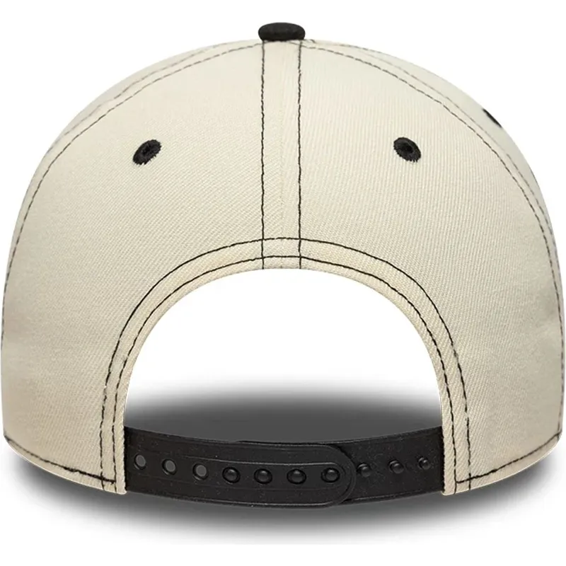 czapka-z-daszkiem-bezowo-czarna-snapback-e-frame-city-icon-los-angeles-lakers-nba-new-era