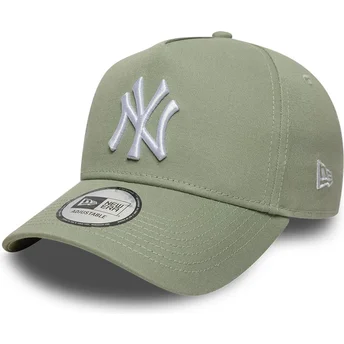 Cap išlenkta green snapback E Frame League Essential New York Yankees MLB New Era