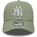 cap-islenkta-green-snapback-e-frame-league-essential-new-york-yankees-mlb-new-era