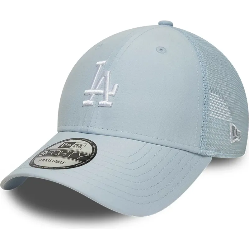 kepure-islenkta-vilkikas-melyna-reguliuojama-juostele-claro-9forty-homefield-midi-los-angeles-dodgers-mlb-new-era