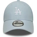 kepure-islenkta-vilkikas-melyna-reguliuojama-juostele-claro-9forty-homefield-midi-los-angeles-dodgers-mlb-new-era