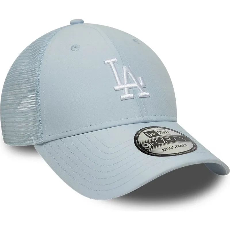 kepure-islenkta-vilkikas-melyna-reguliuojama-juostele-claro-9forty-homefield-midi-los-angeles-dodgers-mlb-new-era