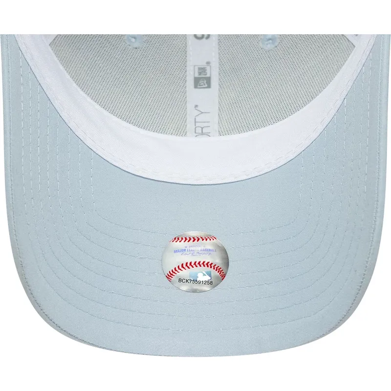 kepure-islenkta-vilkikas-melyna-reguliuojama-juostele-claro-9forty-homefield-midi-los-angeles-dodgers-mlb-new-era