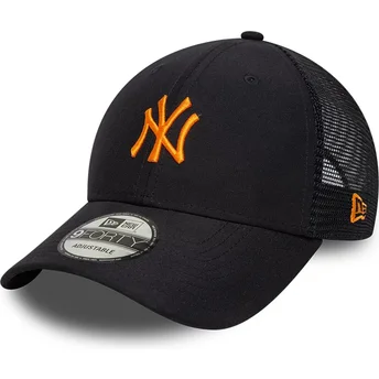 Kepurė išlenkta tamsiai mėlyna reguliuojamas 9FORTY Homefield Midi New York Yankees MLB New Era