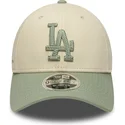 cap-islenkta-beige-snapback-9forty-m-crown-side-script-los-angeles-dodgers-mlb-new-era