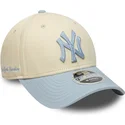 cap-islenkta-beige-snapback-9forty-m-crown-side-script-new-york-yankees-mlb-new-era