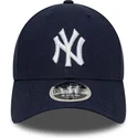cap-islenkta-navy-blue-snapback-9forty-m-crown-linen-new-york-yankees-mlb-new-era
