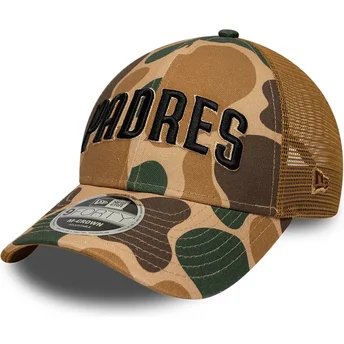 Kepurė išlenkta vilkikas kamufliažas snapback 9FORTY M-Crown Wordmark San Diego Padres MLB New Era