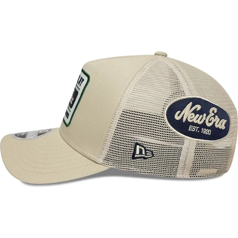 cap-islenkta-beige-snapback-9forty-m-crown-new-era cap-islenkta-beige-snapback-9forty-m-crown-new-era