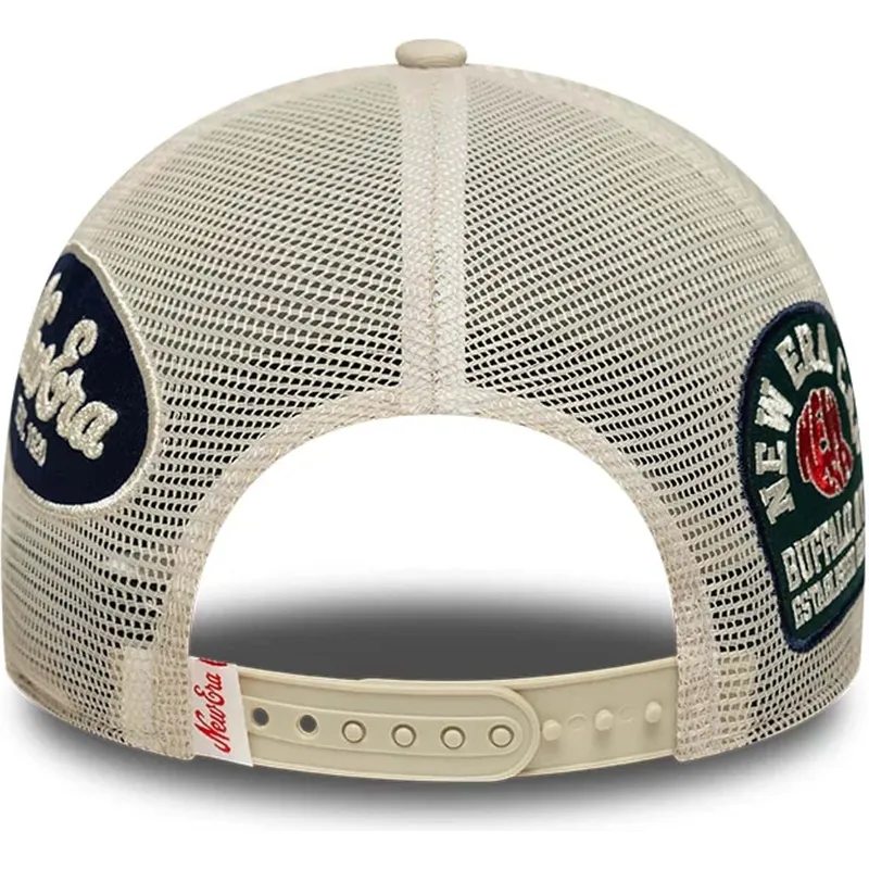 czapka-trucker-bezowa-9forty-m-crown-a-frame-multi-patch-new-era