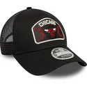 kepure-islenkta-vilkikas-juoda-snapback-9forty-m-crown-a-frame-chicago-bulls-nba-new-era