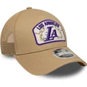 kepure-islenkta-vilkikas-smelio-snapback-9forty-m-crown-a-frame-los-angeles-lakers-nba-new-era