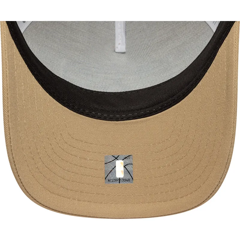 czapka-trucker-bezowa-9forty-m-crown-a-frame-los-angeles-lakers-nba-new-era