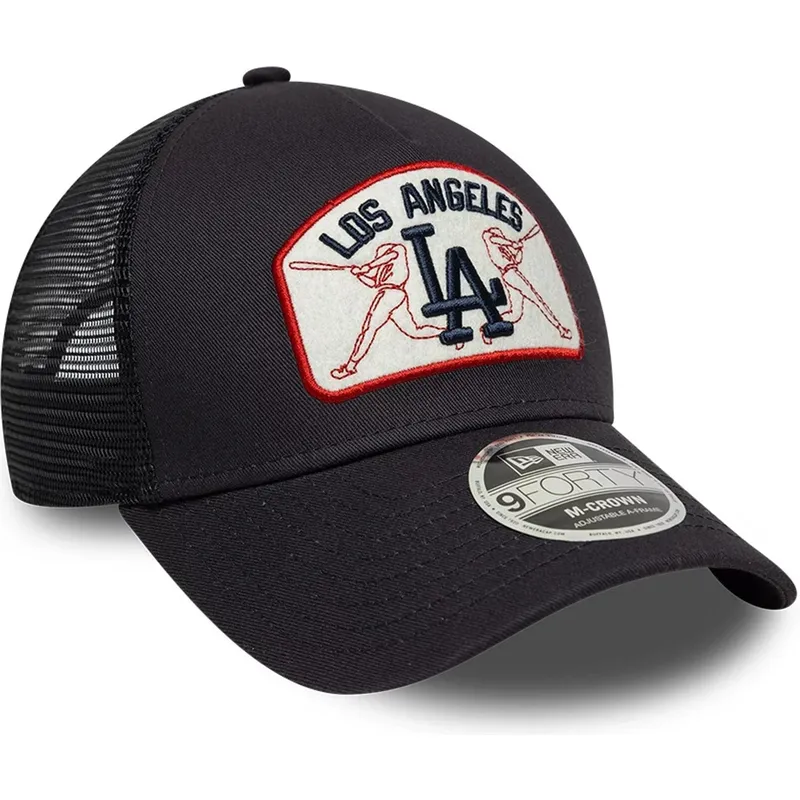 cap-islenkta-navy-blue-snapback-9forty-m-crown-a-frame-los-angeles-dodgers-mlb-new-era