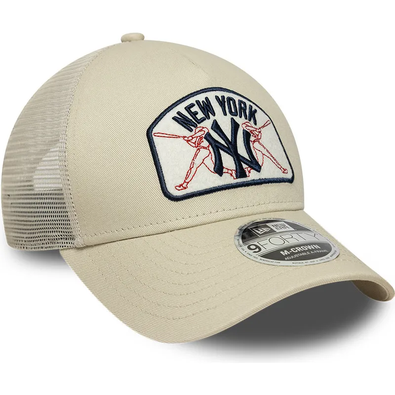 cap-islenkta-beige-snapback-9forty-m-crown-a-frame-new-york-yankees-mlb-new-era