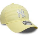 kepure-islenkta-geltona-reguliuojamas-9twenty-league-essential-new-york-yankees-mlb-new-era