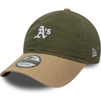 Cap išlenkta multicolor adjustable strap 9TWENTY Mini Washed Contrast Oakland Athletics MLB New Era
