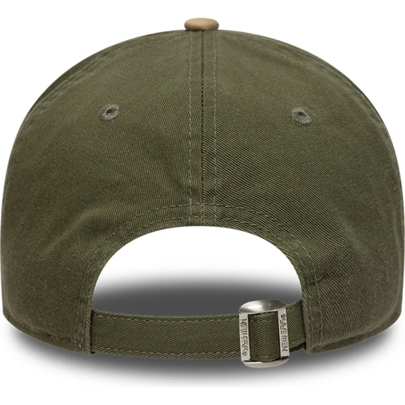 kepure-islenkta-ivairiaspalvis-reguliuojama-juostele-9twenty-mini-washed-contrast-oakland-athletics-mlb-new-era