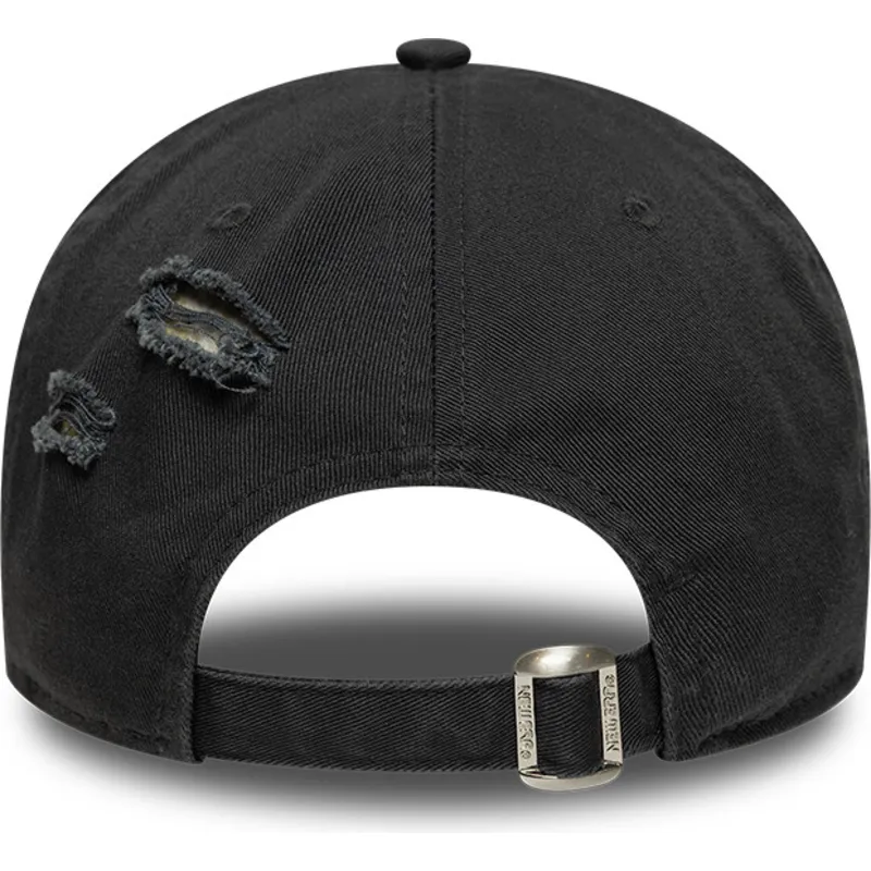 kepure-islenkta-juoda-reguliuojamas-9twenty-wash-distress-a-frame-new-era