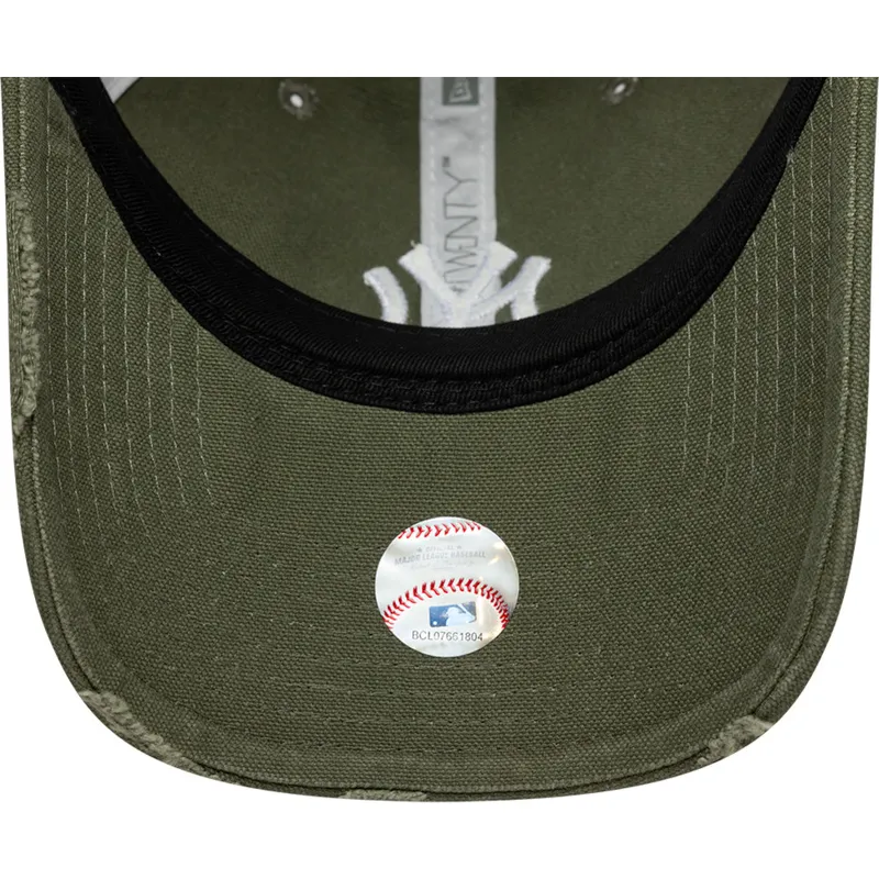 czapka-trucker-zielona-regulowana-9twenty-cotton-canv-new-york-yankees-mlb-new-era