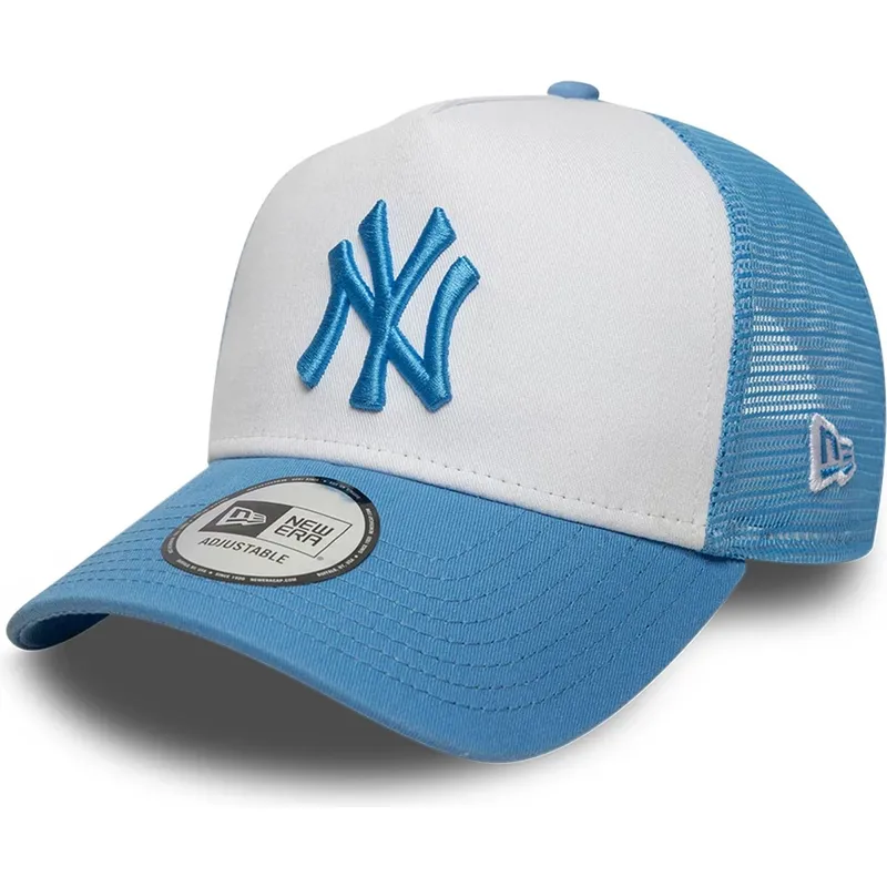 kepure-islenkta-melyna-snapback-a-frame-league-essential-new-york-yankees-mlb-new-era