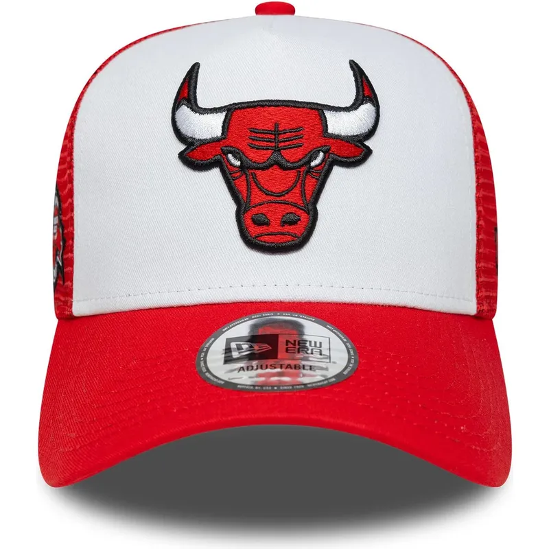 kepure-islenkta-vilkikas-raudona-snapback-a-frame-side-patch-chicago-bulls-nba-new-era