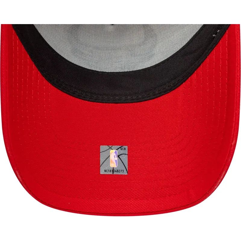 kepure-islenkta-vilkikas-raudona-snapback-a-frame-side-patch-chicago-bulls-nba-new-era