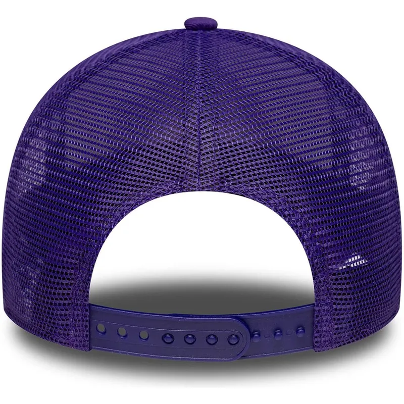 kepure-islenkta-violetine-snapback-a-frame-side-patch-los-angeles-lakers-nba-new-era