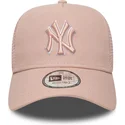 cap-islenkta-pink-snapback-a-frame-outline-new-york-yankees-mlb-new-era