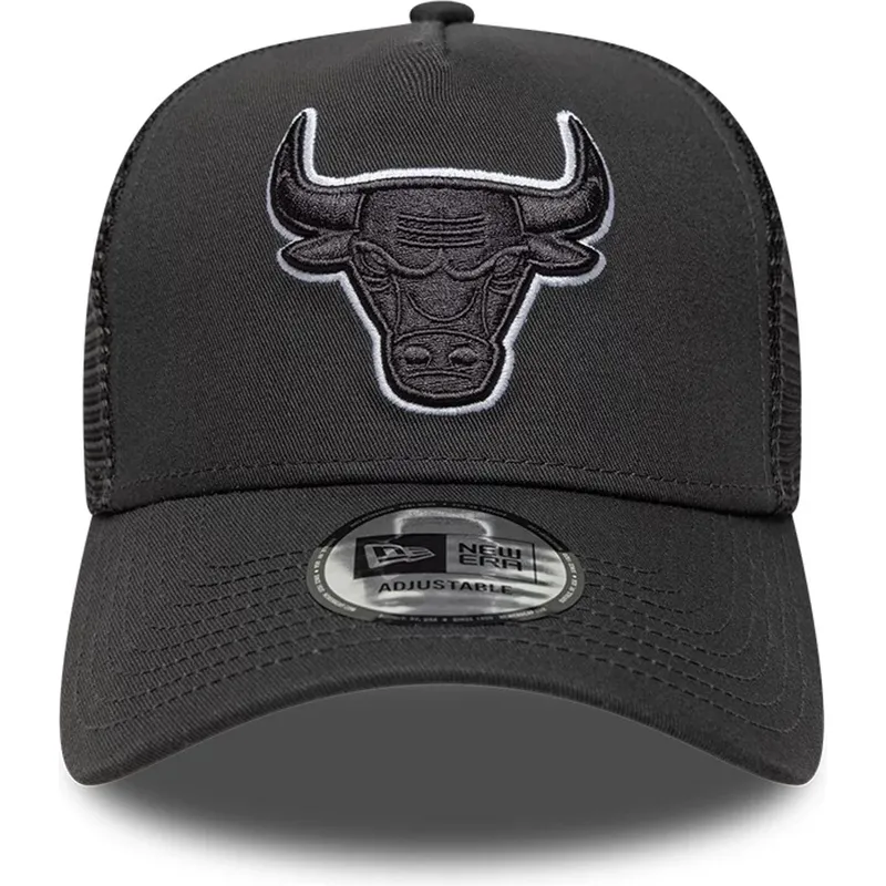 cap-islenkta-black-snapback-a-frame-outline-chicago-bulls-nba-new-era
