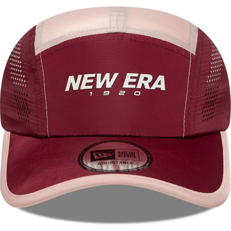 cap-islenkta-5-panel-red-adjustable-strap-runner-new-era