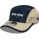 czapka-5-panel-zakrzywiona-granatowa-regulowana-runner-colour-block-new-era