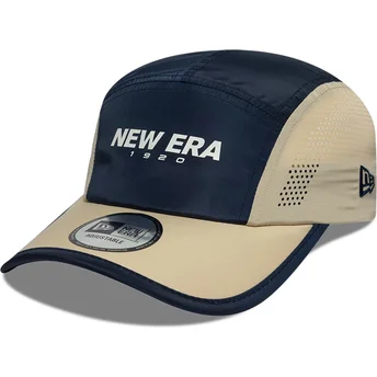 Cap išlenkta 5 panel navy blue adjustable strap Runner New Era