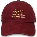 cap-islenkta-red-adjustable-strap-the-90s-homenage