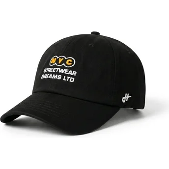 Gorra curva negra ajustable NY Dreams Just Kids The 90s de Homenage