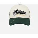 homenage-curved-brim-music-world-music-shapes-identity-the-90s-khaki-and-green-adjustable-cap