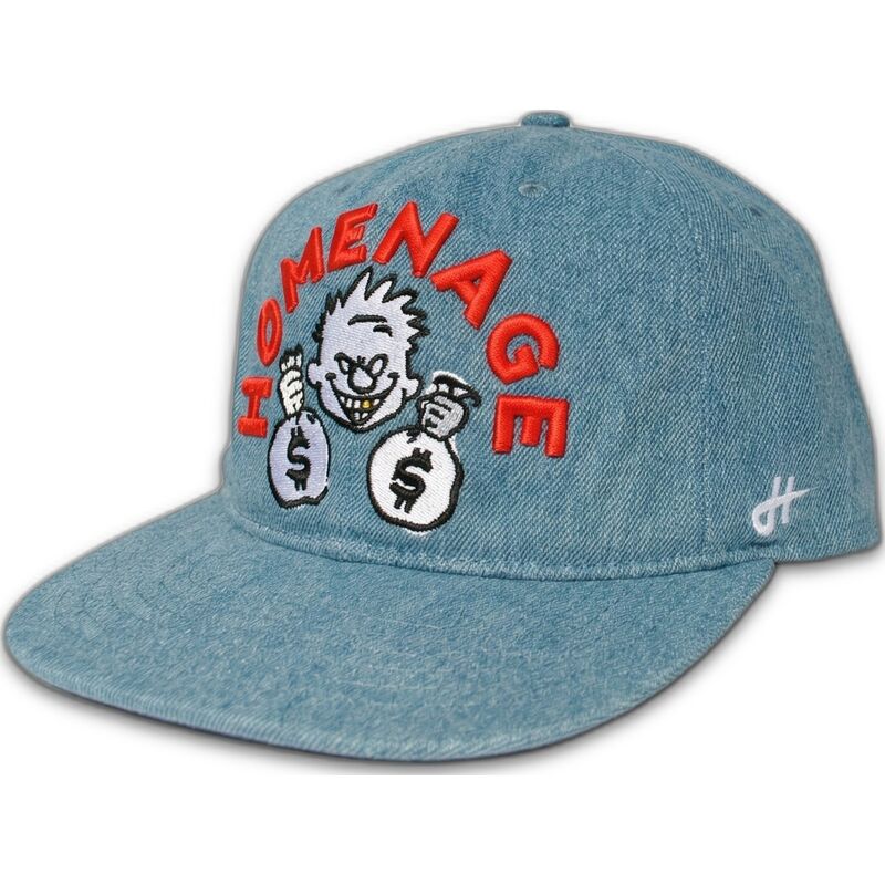 cap-plokscia-blue-snapback-the-snap-homenage cap-plokscia-blue-snapback-the-snap-homenage