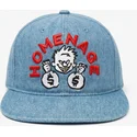 gorra-plana-azul-snapback-denim-money-music-shapes-identity-the-snap-de-homenage