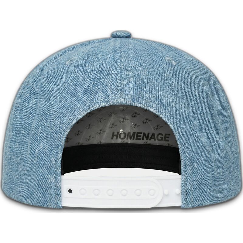 kepure-plokscia-melyna-snapback-denim-money-music-shapes-identity-the-snap-homenage