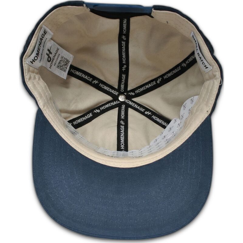 kepure-islenkta-tamsiai-melyna-snapback-money-music-shapes-identity-the-snap-homenage
