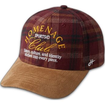 Kepurė išlenkta įvairiaspalvis snapback Plaid Club Sport The Ball Homenage