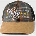 czapka-z-zakrzywionym-daszkiem-wielokolorowa-snapback-plaid-players-sport-the-ball-od-homenage