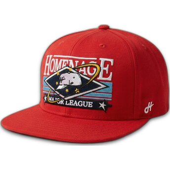 Kepurė plokščia raudona snapback Game Sport The Snap Homenage