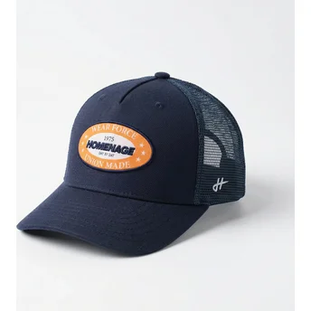 Czapka trucker granatowa Union Workwear The Trucker od Homenage