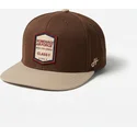 ciemnobrazowa-plaska-czapka-snapback-squadron-military-surplus-the-retro-od-homenage