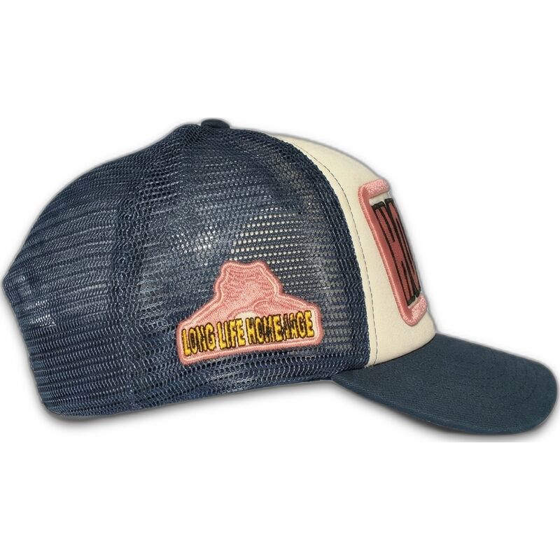 kepure-islenkta-tamsiai-melyna-snapback-the-trucker-vintage-childhood-fun-the-homenage