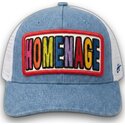 kepure-islenkta-vilkikas-melyna-snapback-the-trucker-denim-childhood-fun-the-homenage